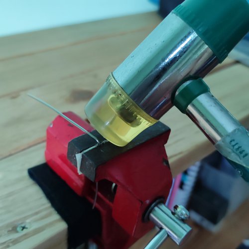 Mei Tan's Bending Wire to A Tight 90-Degree Bend - , General Education, Tools, , Lightly hammer the bent portion